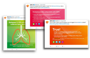 Graphic designs for GSK US
